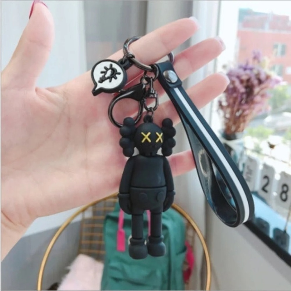 KAWS Companion Keychain 3D rubber silicone